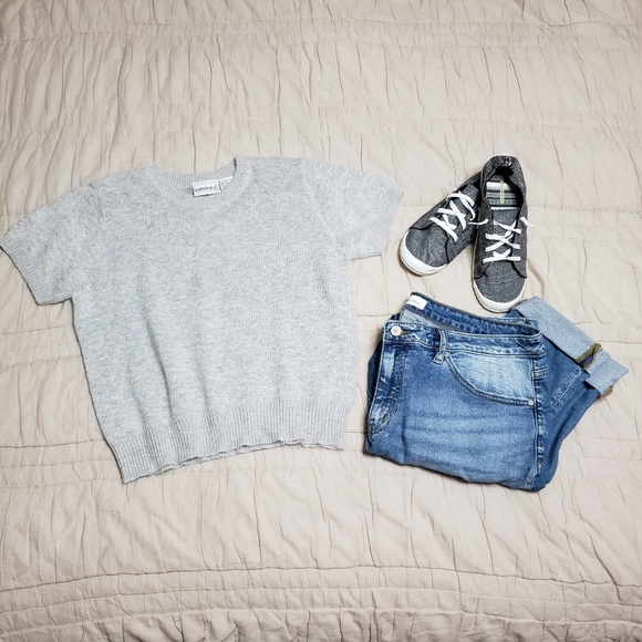 Fashion Bug Sweaters - 🛍 Fuzzy Cropped Sweater